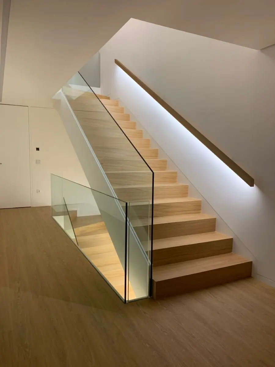 Interior of a home mid-renovation in Marbella, with building services exposed